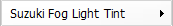 Suzuki Fog Light Tint