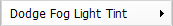 Dodge Fog Light Tint