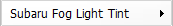 Subaru Fog Light Tint